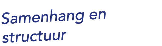 Samenhang en structuur